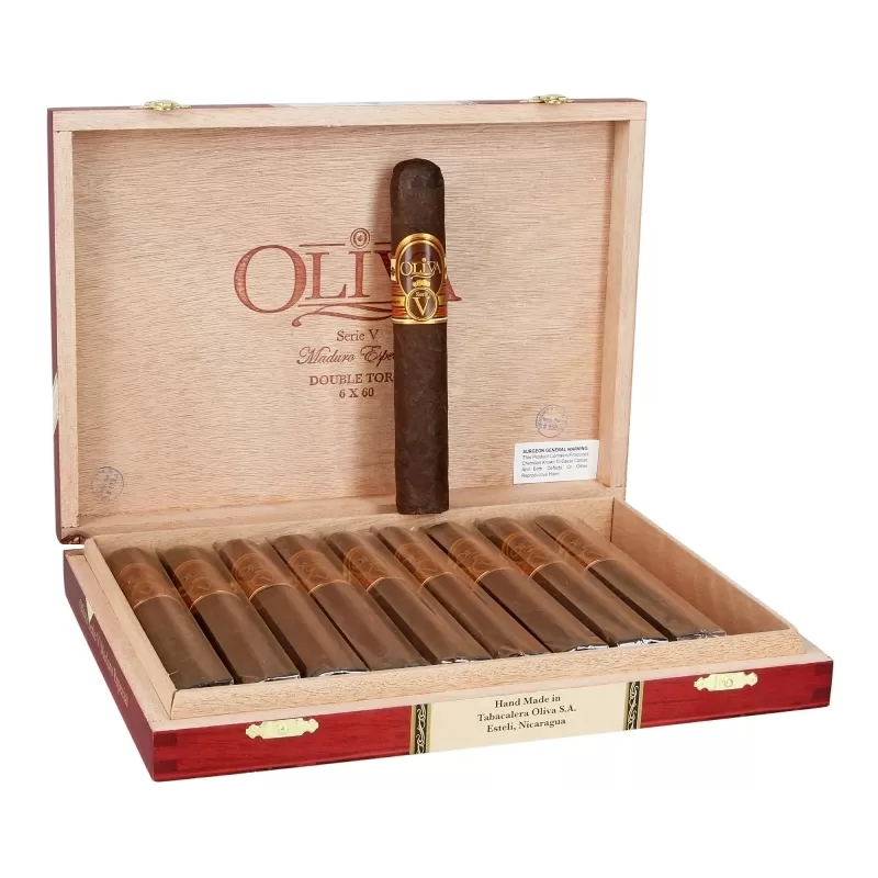 OLIVA SERIE V MADURO DBL TORO (6  X 60) BOX OF 10