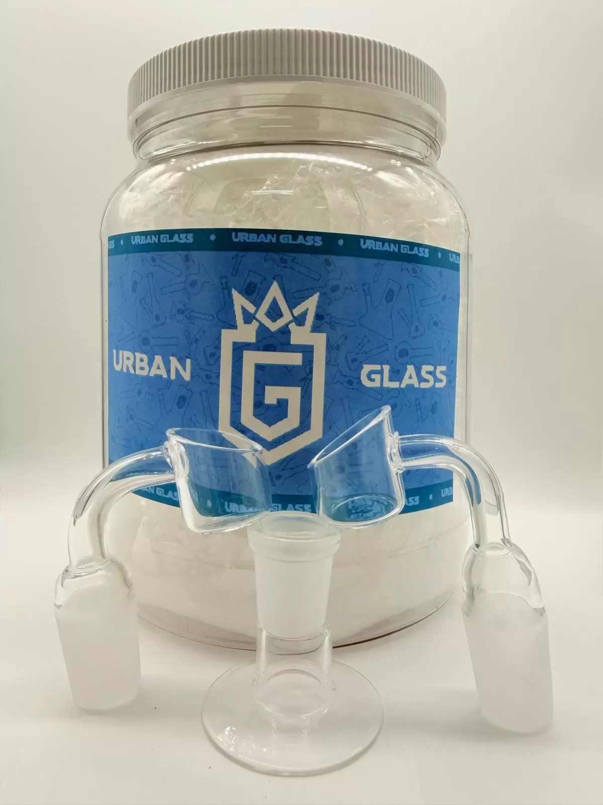 2 MM 90 DEGREE 18 MM MALE BANGER - 18CT JAR