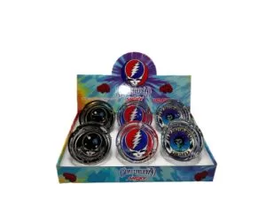 GRATEFULDEAD X SMOXY GLASS ASHTRAY – BOX OF 6 (GD 301D)