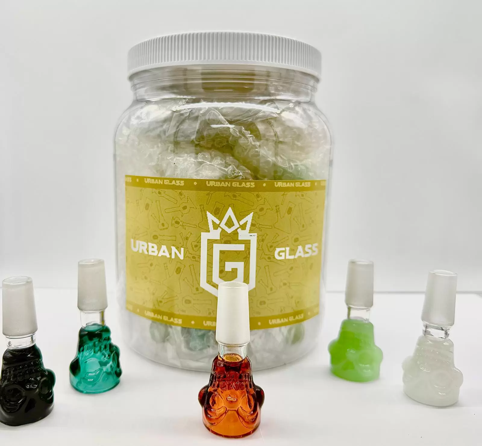 14MM M SKULL - 25CT JAR