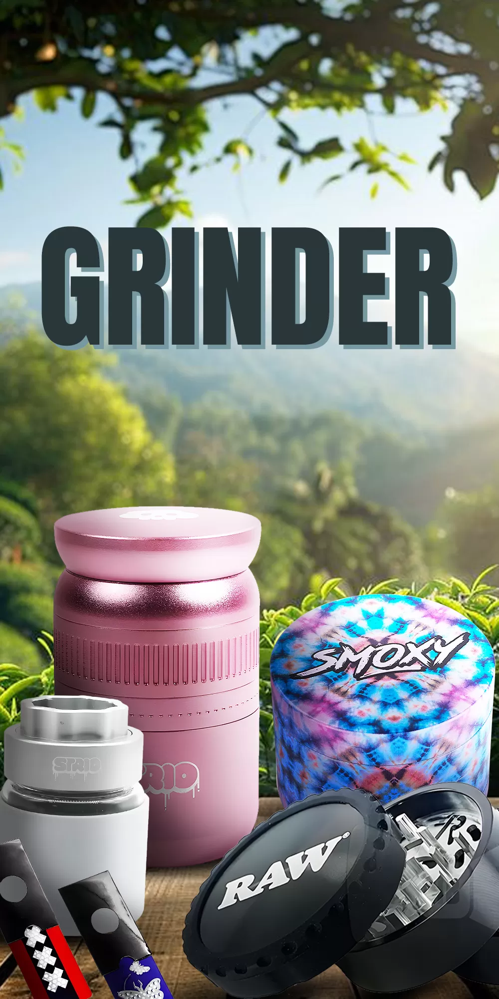 Grinders + Scales Promo