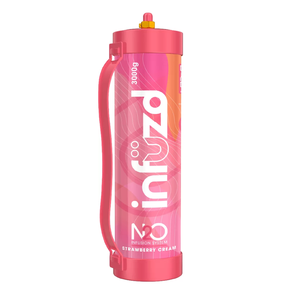 INFUZD WHIP 3000G 4.5L LARGE TANK PURE - STRAWBERRY CREAM - BOX OF 1 TANK