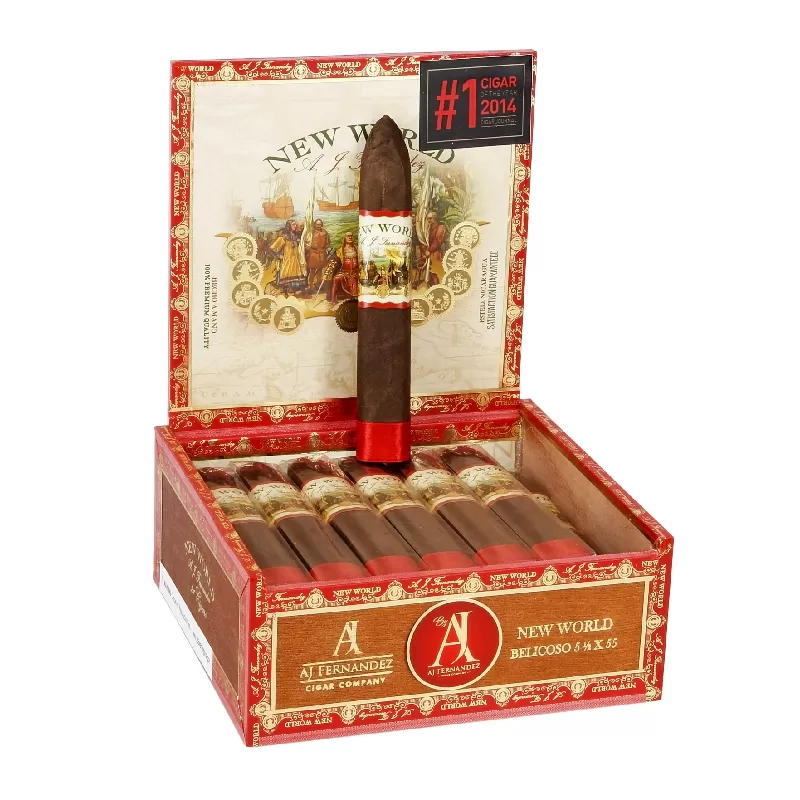 AJ FERNANDEZ NEW WORLD BELICOSO (5.5 X 55) BOX OF 21