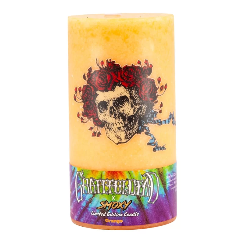 GRATEFULDEAD X SMOXY PILLAR CANDLE