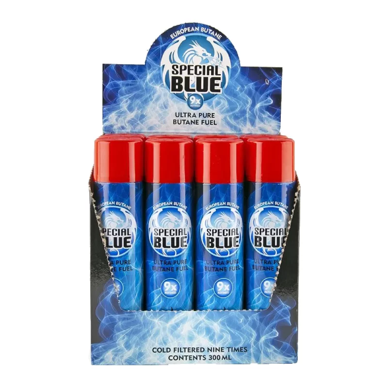 SPECIAL BLUE 9X 300ML BUTANE - BOX OF 12 - 811490903111
