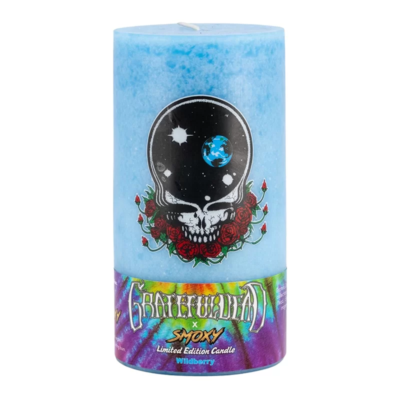 GRATEFULDEAD X SMOXY PILLAR CANDLE - WILDBERRY