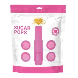 SUGAR POPS-POCKET BULLET (WITH 4 ATTACHMENTS)