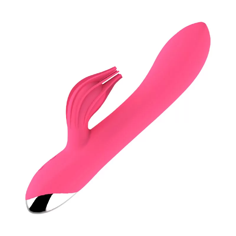 WHITE QUEEN TICKLER RABBIT PINK