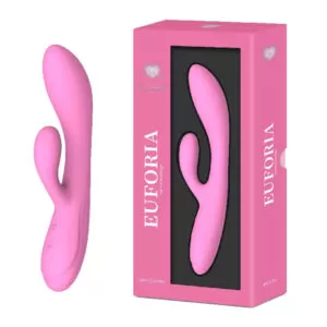 EUFORIA-LIQUID SILICONE RABBIT-PINK