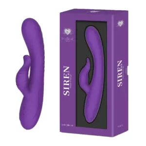 SIREN-LIQUID SILICONE RABBIT-PURPLE