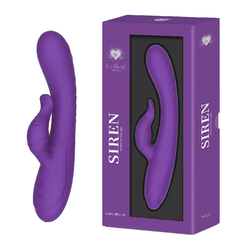 SIREN-LIQUID SILICONE RABBIT-PURPLE