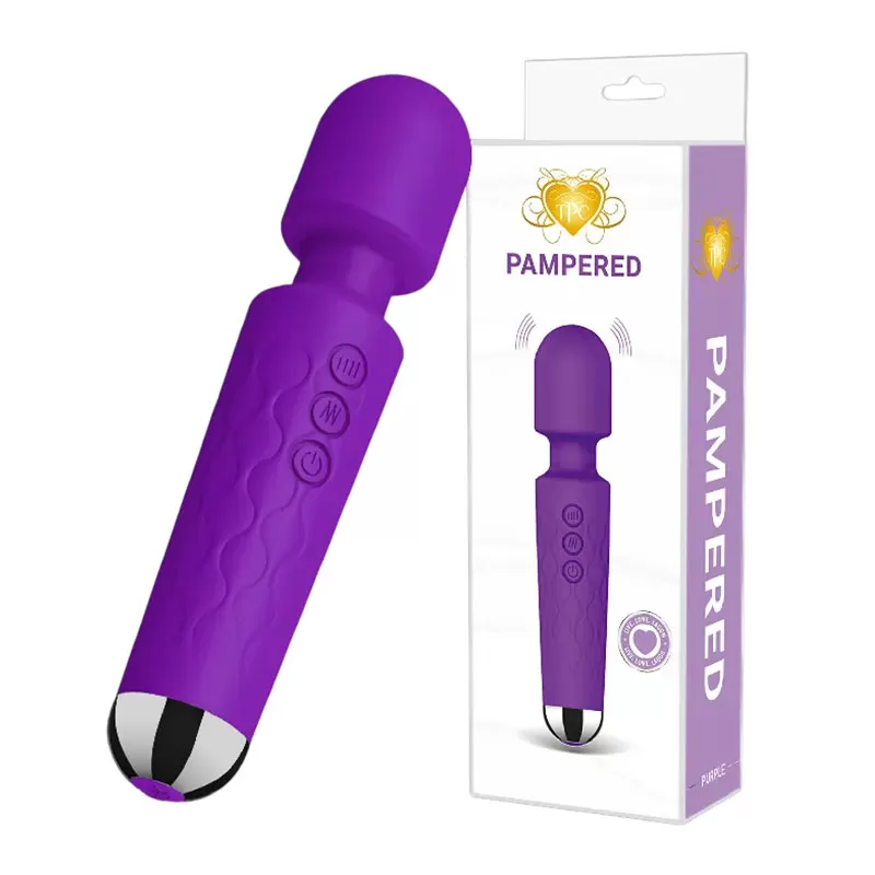 PAMPERED VIBRATING WAND PURPLE