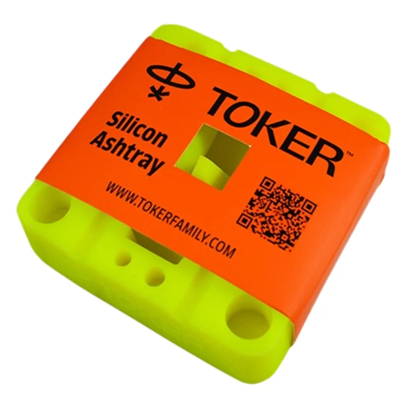 SILICONE UTILITY ASHTRAY FLUORESCENT
