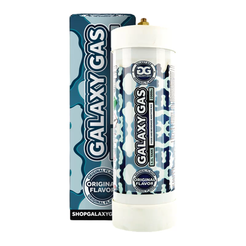 GALAXY GAS 3.3L TANK NITROUS OXIDE N2O 2000G ORIGINAL  -BOX OF 2