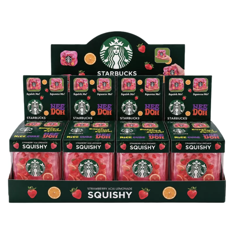 STARBUCKS SQUISHY CUBE 12CT