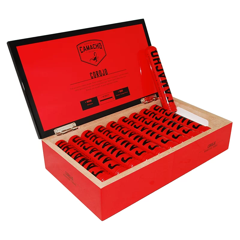 CAMACHO COROJO ROBUSTO TUBO BOX OF 20