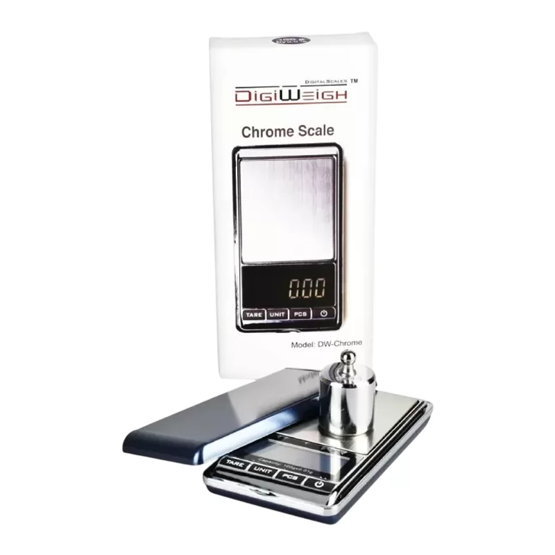 DIGIWEIGHT CHROME SCALE 100G ( 0.01G)DW-CHROME