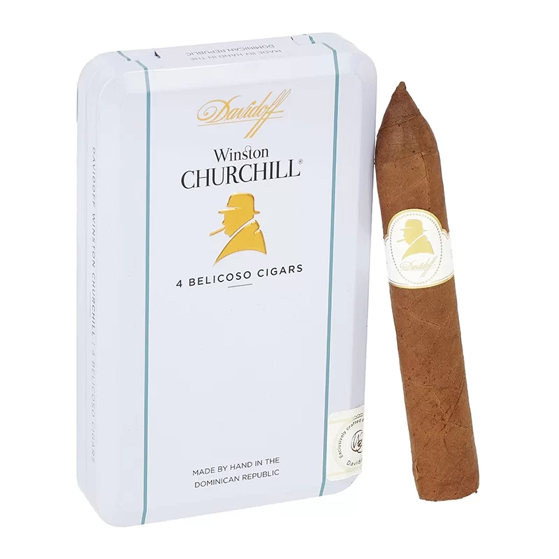 DAVIDOFF WINSTON BELICOSO (5 TINS OF 4) BOX OF 20