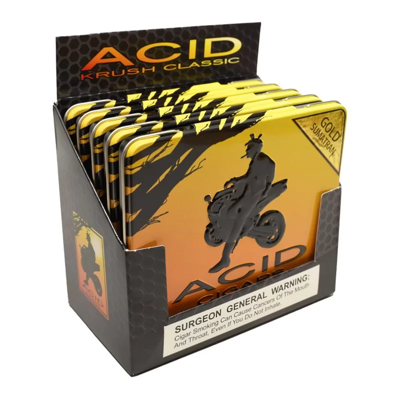 ACID KRUSH BLUE TINS UNIT OF 50CT (5 TINS OF 10)