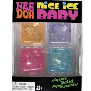 GLITTER MALTOSE CUBE SQUISHY TOY - 4PCS PER BOX ( 25340NBA)