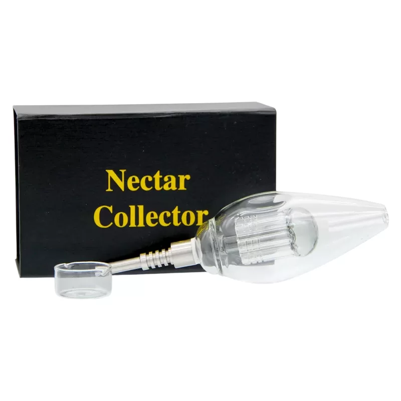 NC SET GIFT BOX INCLUDE 1 PCS GLASS NC W/ ARM TREEW/ 1 STAINLESS STEEP TIP AND 1PC CLEAR BOWL