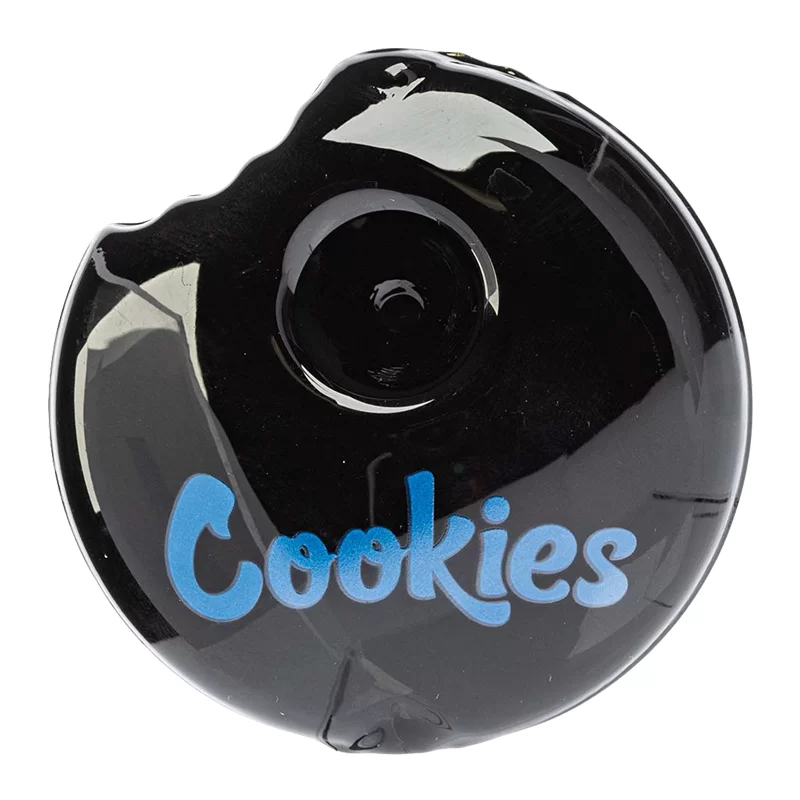 COOKIE BITE HAND PIPE BLACK (CKH 002)