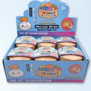 FRUIT PECTIN STEAMED BUN SQUISHY ( TY 065) - 12PCS DISPLAY