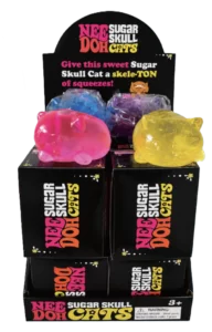 NEE DOH SUGAR SKULL CATS MALTOSE SQUISHY (TY 075) – 12PCS DISPLAY
