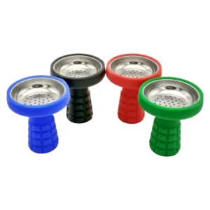 DREAM SILICONE HOOKAH BOWL WITH STEEL SCREEN