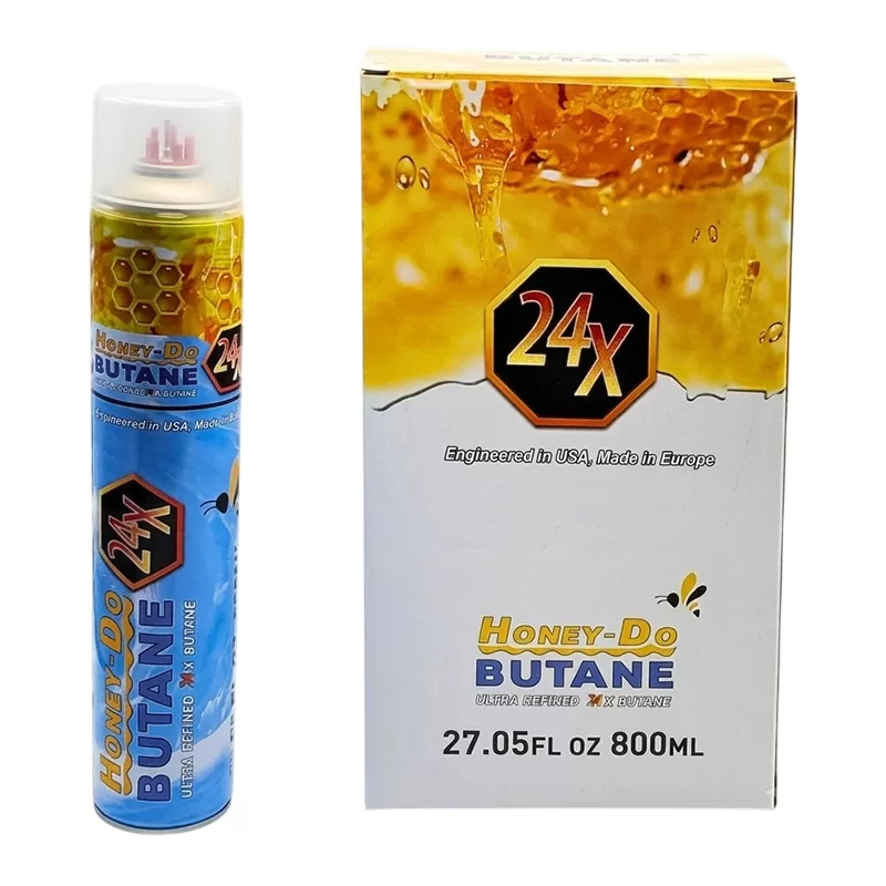HONEY-DO BUTANE 24X 27.05FLOZ. (800ML) - BOX OF 6