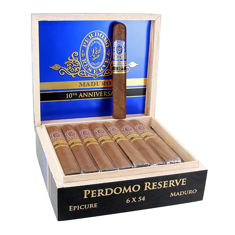PERDOMO RESERVE EPICURE MADURO (6X54) BOX OF 25 - 817866021267