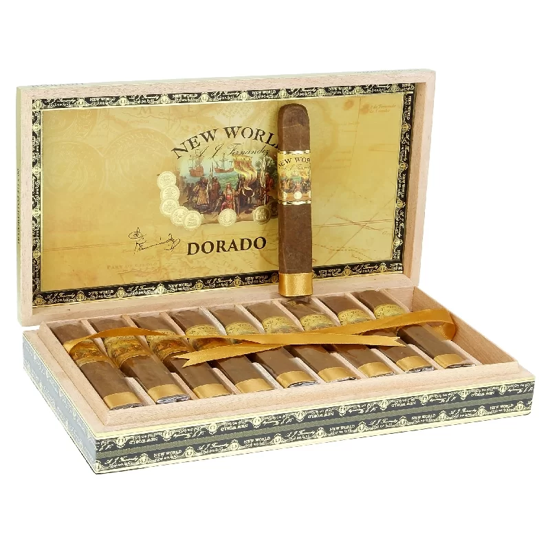 AJ FERNANDEZ NEW WORLD DORADO GORDITO (5.5X60) BOX OF 10