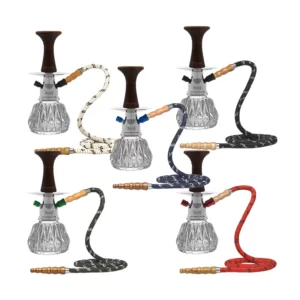 MYA HOOKAH HEERA 256Z SET IN A WIRE BASKET