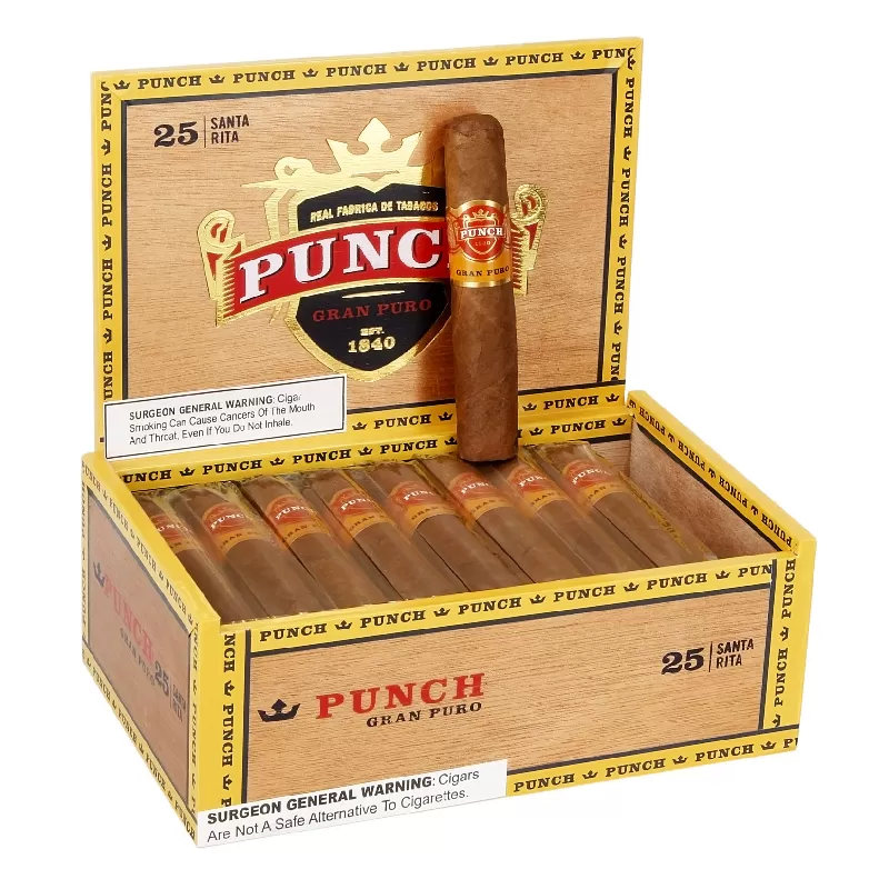 PUNCH GRAN PURO SANTA RITA BOX OF 25 - 689674024767