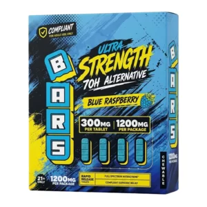 BARS ULTRA STRENGTH ALTERNATIVE TABLETS (300MG PER TABLET) 4CT PACK TOTAL 1200MG – BOX OF 10 PACK